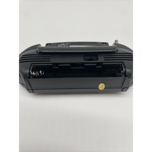 Lifelong Baby Boom Box AM FM Radio Portable Black Battery *TESTED WORKING* - Picture 9 of 10